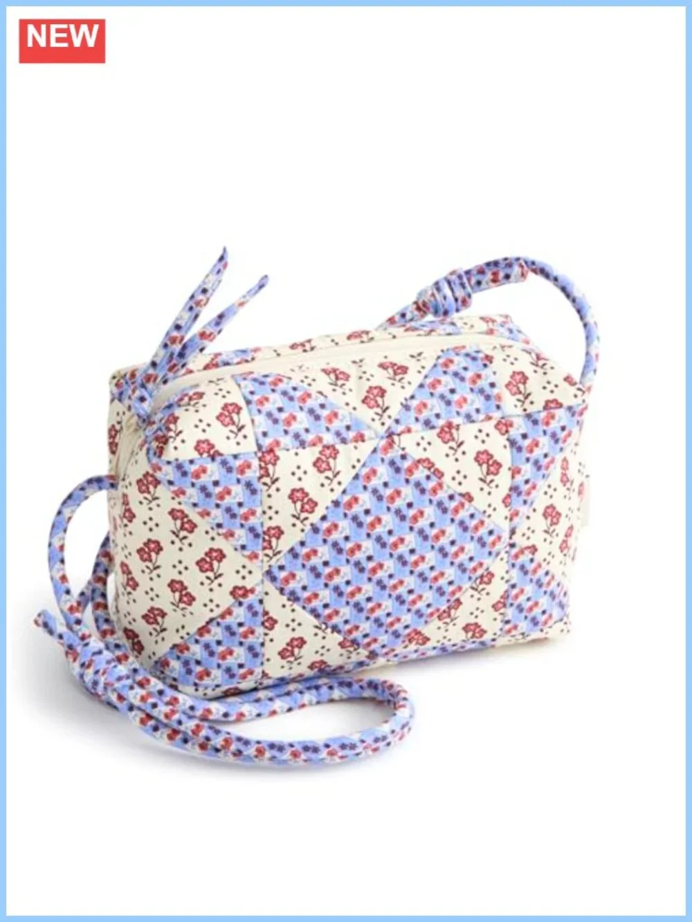 Vera Bradley Women's Premium Cotton Blake Crossbody Bag